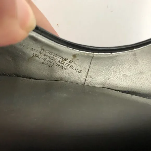 Guess Black Patent Leather 5 Inch Heels, Size 6.5M - Picture 7 of 8